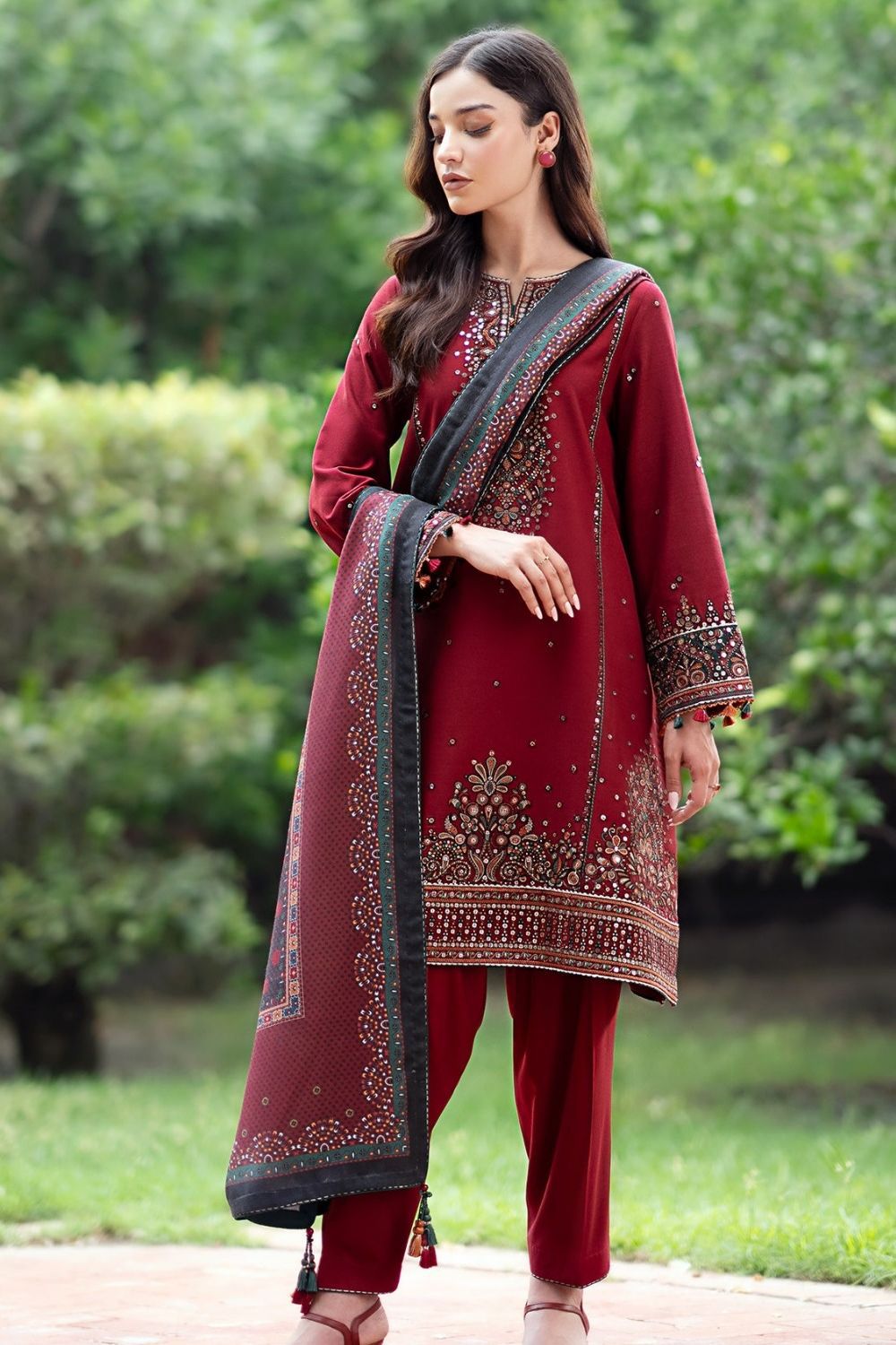 Zara Shahjahan – Embroidered Lawn 3PC – Summer Collection 2025
