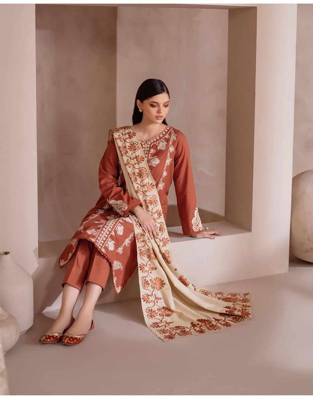 Zara Shahjahan – Embroidered Lawn 3PC – Summer Collection 2025