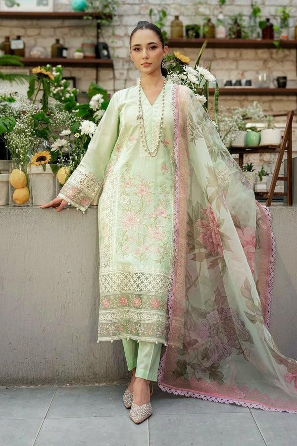 Zara Shahjahan – Embroidered Lawn 3PC – Summer Collection 2025