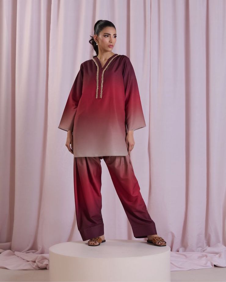 LULUSAR Silk 3PC Digital Printed ,SK-3118