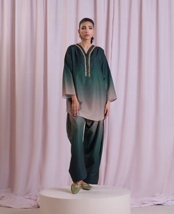 LULUSAR Silk 3PC Digital Printed ,SK-3122