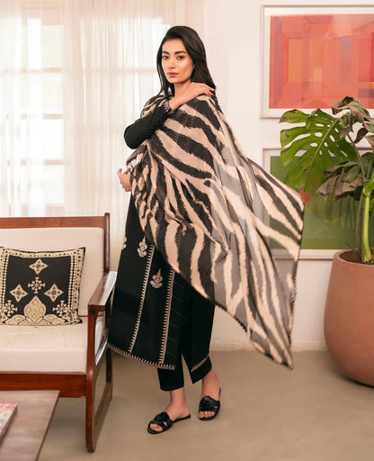 Zara Shahjahan – Embroidered Lawn 3PC – Summer Collection 2025