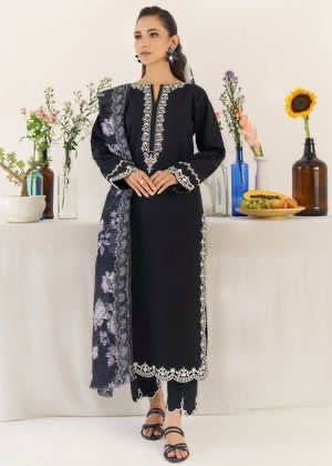Zara Shahjahan – Embroidered Lawn 3PC – Summer Collection 2025
