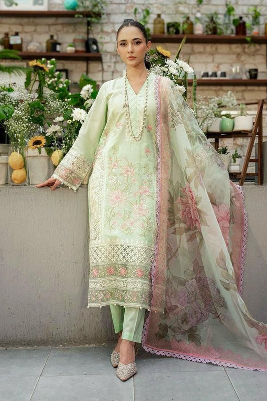 Zara Shahjahan – Embroidered Lawn 3PC – Summer Collection 2025