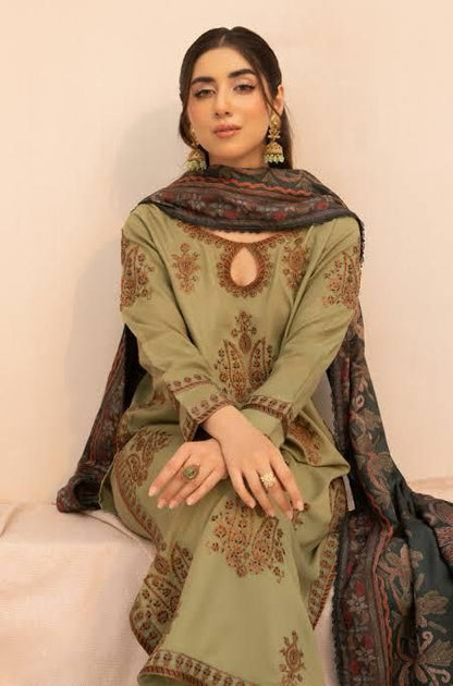 Zara Shahjahan – Embroidered Lawn 3PC – Summer Collection 2025