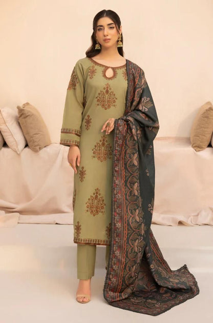 Zara Shahjahan – Embroidered Lawn 3PC – Summer Collection 2025