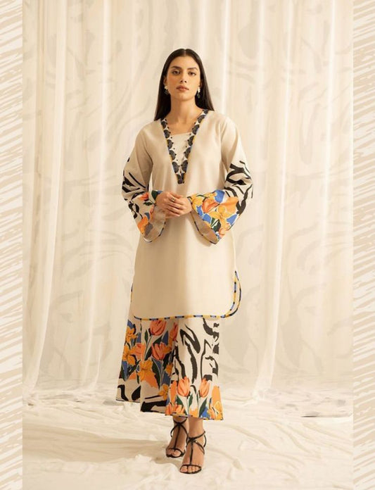 LULUSAR Silk 3PC Digital Printed ,SK-3108
