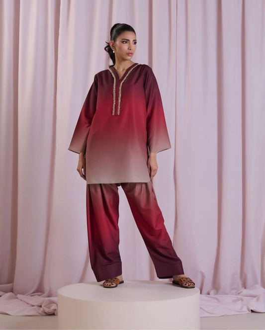 LULUSAR Silk 3PC Digital Printed ,SK-3118