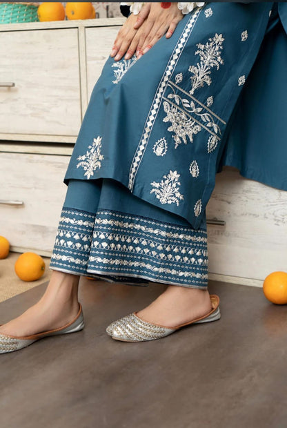 Zara Shahjahan – Embroidered Lawn 3PC – Summer Collection 2025